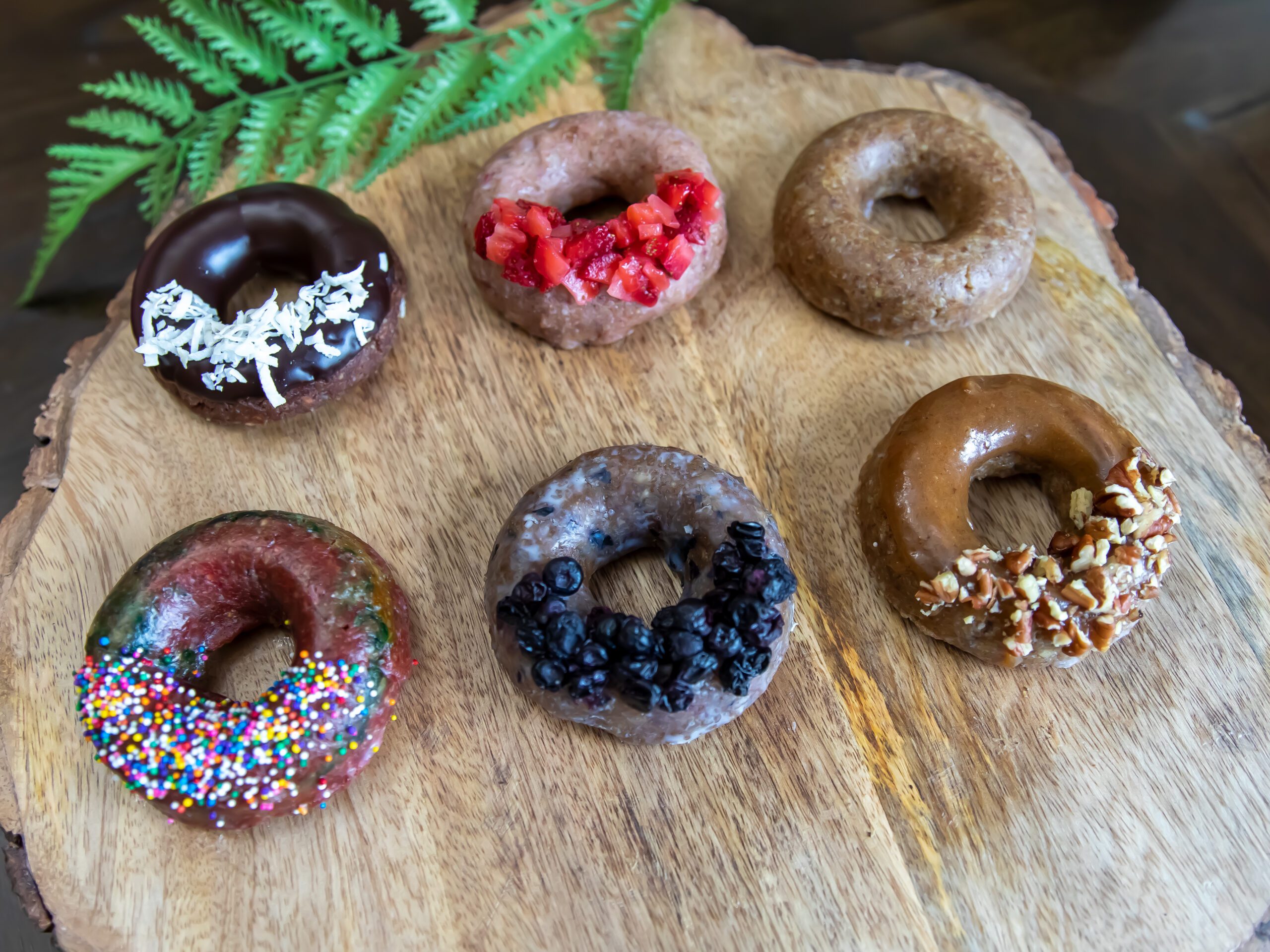 Donuts on Wood